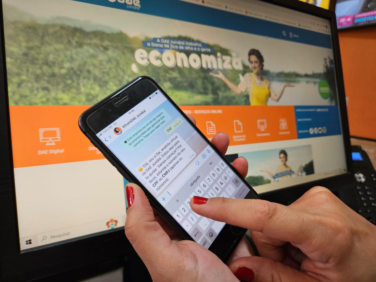 DAE Jundiaí cria WhatsApp para atendimento a clientes