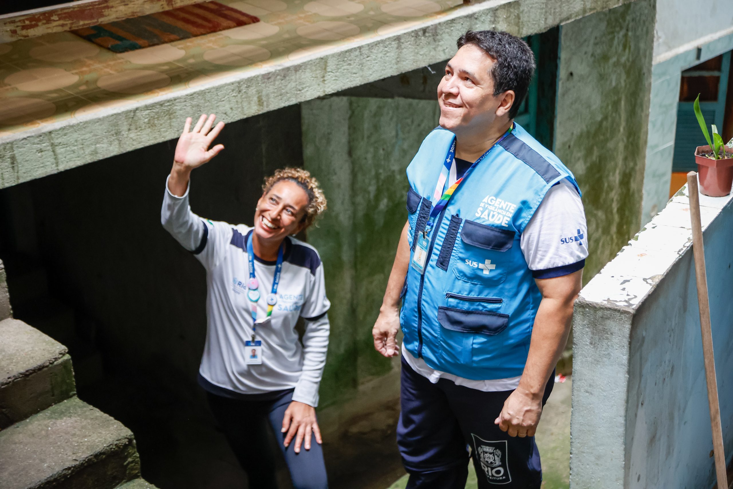 Agentes comunitário e de endemias são fundamentais no trabalho em benefício da saúde da população - Prefeitura da Cidade do Rio de Janeiro